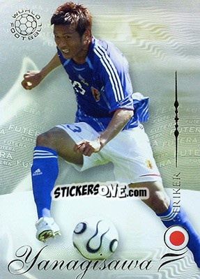 Cromo Yanagisawa Atsushi - World Football 2007 - Futera