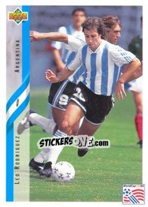 Figurina Leo Rodriguez - World Cup USA 1994 - Upper Deck