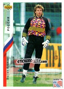 Sticker Dmitri Kharin - World Cup USA 1994 n. 215 - Upper Deck