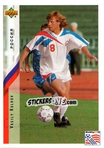Sticker Vasili Kulkov - World Cup USA 1994 - Upper Deck