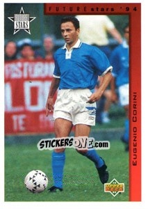 Cromo Eugenio Corini - World Cup USA 1994 - Upper Deck