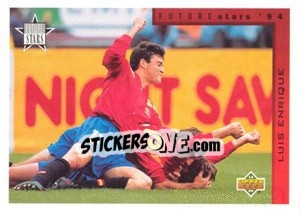 Cromo Luis Enrique - World Cup USA 1994 - Upper Deck