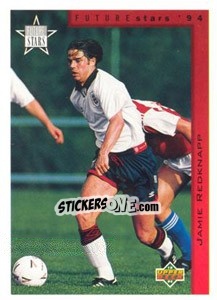 Sticker Jamie Redknapp - World Cup USA 1994 - Upper Deck