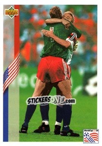 Sticker Keycard - World Cup USA 1994 - Upper Deck
