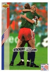 Figurina Keycard - World Cup USA 1994 - Upper Deck