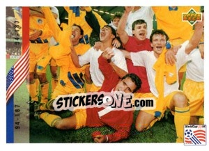 Sticker Checklist 95-188 - World Cup USA 1994 - Upper Deck