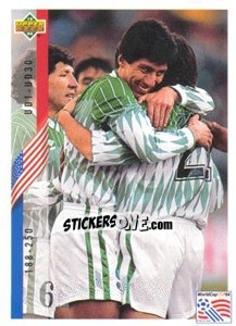 Cromo Checklist 189-249+UD - World Cup USA 1994 - Upper Deck