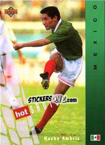 Figurina Nacho Ambriz - World Cup USA 1994 - Upper Deck