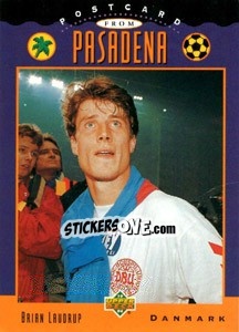 Sticker Brian Laudrup - World Cup USA 1994 - Upper Deck