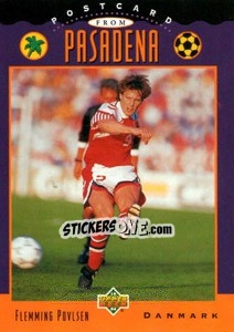 Sticker Flemming Povlsen - World Cup USA 1994 - Upper Deck