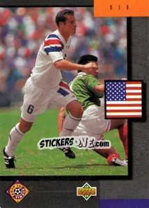 Sticker United States - World Cup USA 1994 - Upper Deck