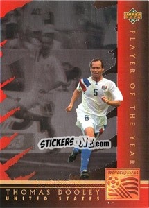Sticker Thomas Dooley - World Cup USA 1994 - Upper Deck