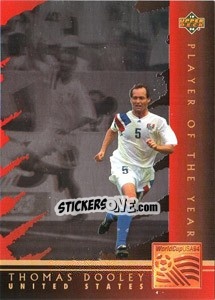 Cromo Thomas Dooley - World Cup USA 1994 - Upper Deck