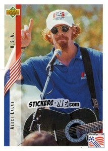 Sticker Alexi Lalas - World Cup USA 1994 n. 6 - Upper Deck