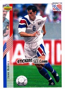 Sticker John Harkes - World Cup USA 1994 n. 8 - Upper Deck