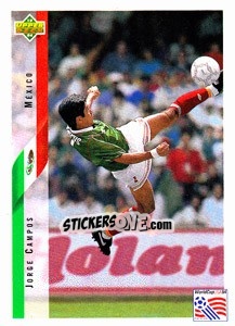 Sticker Jorge Campos - World Cup USA 1994 - Upper Deck