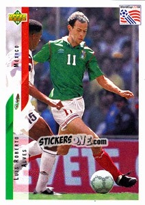 Cromo Luis Roberto Alves - World Cup USA 1994 n. 31 - Upper Deck