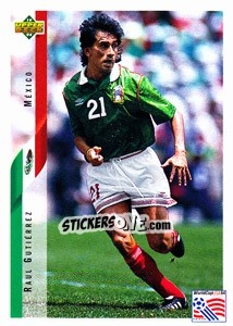 Cromo Raul Gutierrez - World Cup USA 1994 n. 33 - Upper Deck
