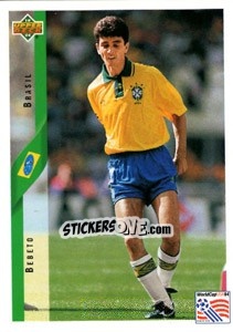 Sticker Bebeto - World Cup USA 1994 n. 58 - Upper Deck