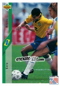 Sticker Cafu - World Cup USA 1994 n. 62 - Upper Deck