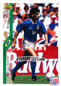 Figurina Marcio Santos - World Cup USA 1994 - Upper Deck