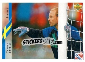 Sticker Thomas Ravelli - World Cup USA 1994 - Upper Deck