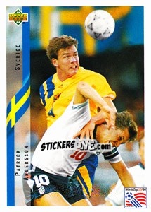 Cromo Patrik Andersson - World Cup USA 1994 - Upper Deck