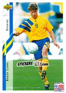 Sticker Roger Ljung - World Cup USA 1994 n. 75 - Upper Deck