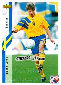 Sticker Roger Ljung - World Cup USA 1994 - Upper Deck