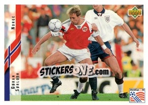 Sticker Goran Sorloth - World Cup USA 1994 - Upper Deck
