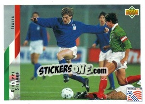 Sticker Giuseppe Signori - World Cup USA 1994 n. 127 - Upper Deck
