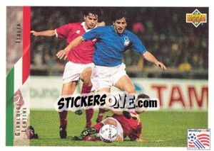 Sticker Gianluigi Lentini - World Cup USA 1994 - Upper Deck