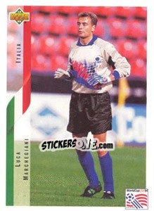 Figurina Luca Marchegiani - World Cup USA 1994 - Upper Deck