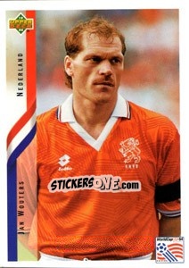 Sticker Jan Wouters - World Cup USA 1994 n. 139 - Upper Deck