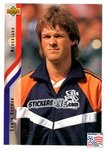 Sticker Erwin Koeman - World Cup USA 1994 n. 140 - Upper Deck