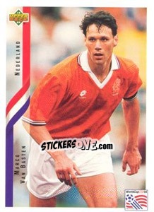 Sticker Marco Van Basten - World Cup USA 1994 - Upper Deck