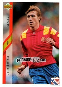 Sticker Julio Salinas - World Cup USA 1994 n. 157 - Upper Deck