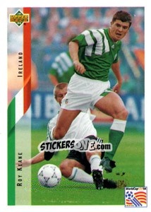 Sticker Roy Keane - World Cup USA 1994 - Upper Deck