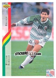 Cromo William Ramallo - World Cup USA 1994 - Upper Deck