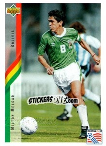 Sticker Milton Melgar - World Cup USA 1994 - Upper Deck