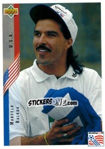 Sticker Marcelo Balboa - World Cup USA 1994 - Upper Deck