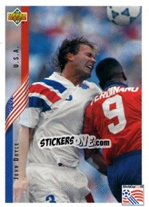 Sticker John Doyle - World Cup USA 1994 n. 5 - Upper Deck