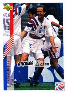 Cromo Thomas Dooley - World Cup USA 1994 n. 7 - Upper Deck