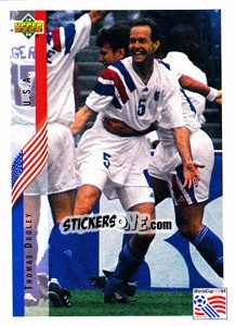 Sticker Thomas Dooley - World Cup USA 1994 - Upper Deck