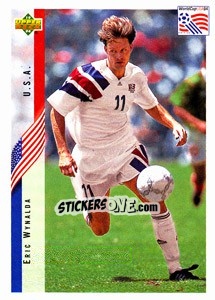 Sticker Eric Wynalda - World Cup USA 1994 n. 14 - Upper Deck