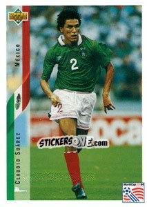 Sticker Claudio Suarez - World Cup USA 1994 n. 19 - Upper Deck