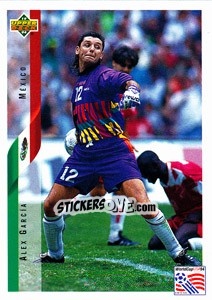 Sticker Alex Garcia - World Cup USA 1994 - Upper Deck