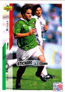 Sticker Luis Garcia - World Cup USA 1994 n. 28 - Upper Deck