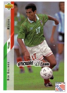 Sticker Ben Galindo - World Cup USA 1994 n. 32 - Upper Deck