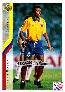 Sticker Alexis Mendoza - World Cup USA 1994 - Upper Deck